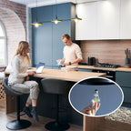 dalattin A19 Vintage LED Edison Bulbs, 60W Equivalent Light Bulbs, 2700K Soft White, Clear Glass Filament Bulb, Efficient 8W, E26 Base, 800 LM, CRI80+, Non-Dimmable for Home, Farmhouse, 6 Pack