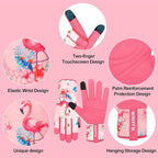 Leather-Gardening-Gloves for Women,Thorn-Proof Work-Gloves for Weeding,Digging,Planting,Pruning Yard garden Gloves