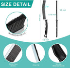 Cleaning Brush - 5 Pcs Hard Bristle Crevice Cleaning Brush, Multifunctional Gap Scrub Brush, Home Essentials, Bathroom Cleaner Tools for Household Use, Kitchen, Bathroom, Window, Faucets, Toilet