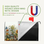 Summer Sunflower Mailbox Covers Magnetic Large Size Yellow Sunflowers Floral Mailbox Cover Magnetic Oversized Waterproof Outdoor Decor Rustic Flowers Post Box Wraps for Garden Yard 25.5 * 21 Inch