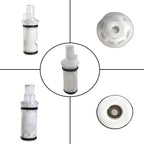 ALITZ 1224 / 1224B Replacement Faucet Cartridge 2-Pack – Compatible with Moen Two Handle Faucets & Tub Showers – Hot & Cold Water, Fix Leaks, Smooth Handle Rotation