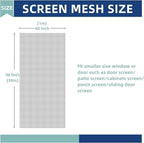 Nisorpa 304 Stainless Steel Woven Wire Mesh 40 Inch x 98 Feet Window Screen Security Mesh Roll Replacement for Balcony Porch Cabinets, Poultry Netting Cage Fence - 20 Mesh 0.15mm Wire Dia