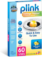 Compac Home Plink Garbage Disposal Cleaner and Deodorizer 60ct VALUE PACK - Lemon