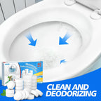 USKICH Toilet Bowl Cleaner 40 PACK, Household Automatic Toilet Bowl Cleaners with Bleach, Bathroom Toilet Tank Cleaners Tablets with Sustained-Release Technology for Deodorizing & Descaling