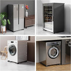Appliance Rollers Heavy Duty,Newest Extendable Appliance Sliders,Liftable Washing Machine Base,Easily Move Washer and Dryer Machines,Refrigerators,Furniture-Grey