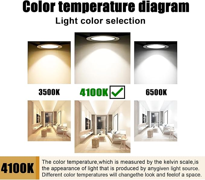 T12 48 Inches 40 Watt Fluorescent Tube, F40T12/841 Light Bulb, 4 Foot T12 Fluorescent Light Bulb, 4100K Cool White, F40T12/CW, 3250 Lumens, G13 Bi-Pin Base, 12 Pack