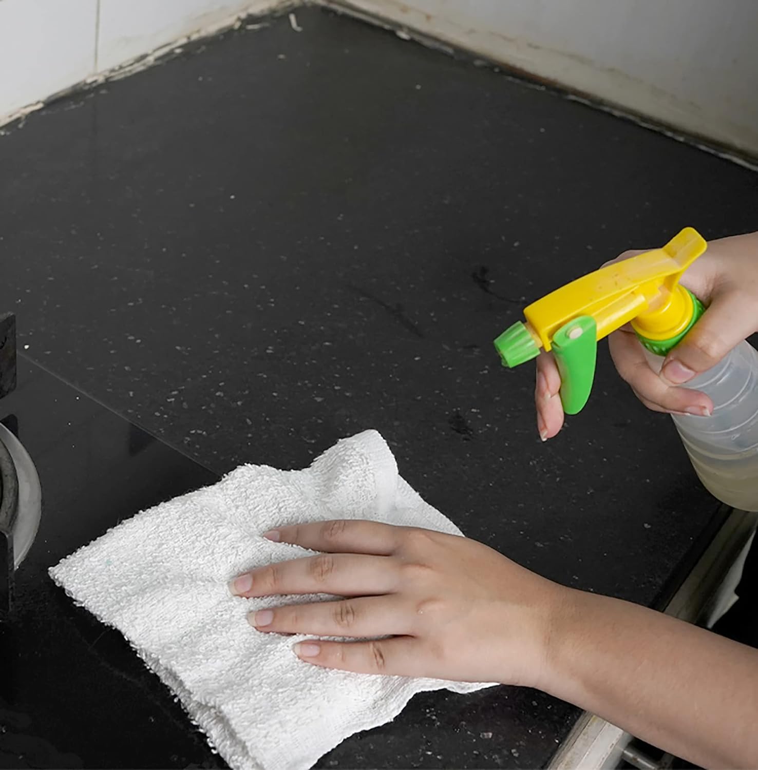 Terry Bar Mop Towels (Value Pack of 60) Size 14"x17" (White) – Absorbent and Durable, Multipurpose Cleaning Rags, Cotton Cleaning Towels, Terry Cloth Rags, Reusable Shop Rags