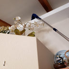 Spider Web Brush with Pole | Chenille Extension Duster, Aluminum Extension Rod | Extend 18-20 feet Cleaning High Ceilings, Cathedral Ceilings, Ceiling Fans