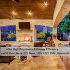 Par30 Short Neck, 6pcs PAR30 39W 120V Halogen Light Bulbs, Dimmable. Premium Quality for Long Lasting Life, E26 Base, 3000K Warm White, par30 Flood Light Great for Accent Lighting, Tracking Lighting