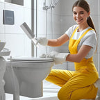 Toilet Pumice Stone With Handle, 5 Pack Pumice Stone Toilet Bowl Cleaner, Hard Water Toilets Ring Remover for Cleaning Toilets, Bathtubs, Stove, Grills, Swimming Pools, Sinks