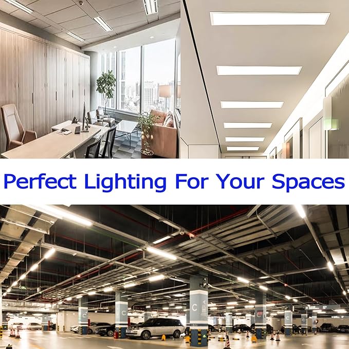 F54T5/841/HO 54W T5 HO Fluorescent Tube Light, 46 Inches T5 54 Watt Fluorecent Bulb, F54T5/841/CW, 4100K Cool White, 80 CRI, G5 Base 4300 Lumens 25 Pack