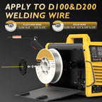 TOOLIOM 4 in 1 MIG Welder 180A Gas MIG/Flux MIG/Stick/Lift TIG Multiprocess Welding Machine 110V/220V Welder with Lift TIG Torch