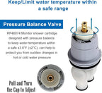 RP46074 Shower Valve Cartridge Compatible with Delta Shower and Tub 13/14 Series Faucet, Single-handle Delta Universal Valve Cartridge Assembly, Repair Kit for Delta Shower Valve Cartridge.