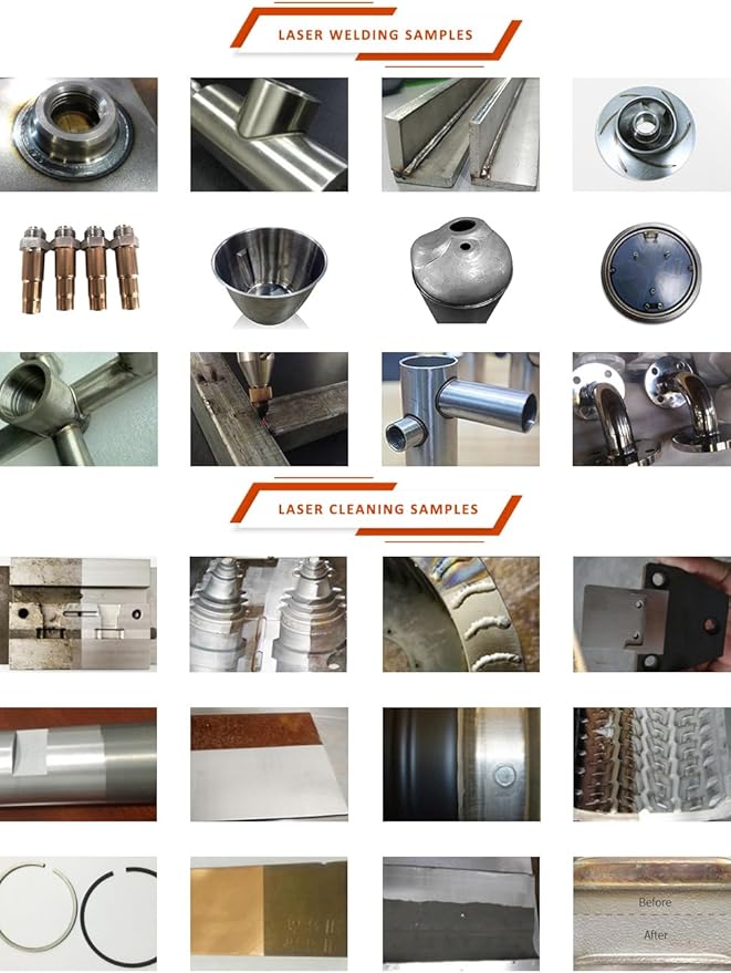 Triumph 1500W 4 in 1 Integrated Fiber Laser Welding cleaning rust remover Machine 220V Single Phase Handheld Laser Welder Machine with Auto Wire Feeder Cable Length 10m