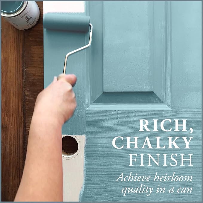 AMY HOWARD AT HOME Chalk-Based One Step Paint for Furniture, Cabinetry, Decor, Finish, and More | No Stripping, Sanding, or Priming | Light Base | 16 Ounce | Harbor Lights