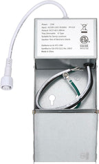 Maxxima 4 in. Ultra-Thin Recessed Anti-Glare LED Downlight Canless IC Rated 1200 Lumens 5 Color Temperature Selectable 2700K/3000K/3500K/4000K/5000K Dimmable White Trim, 90 CRI, Junction Box Included