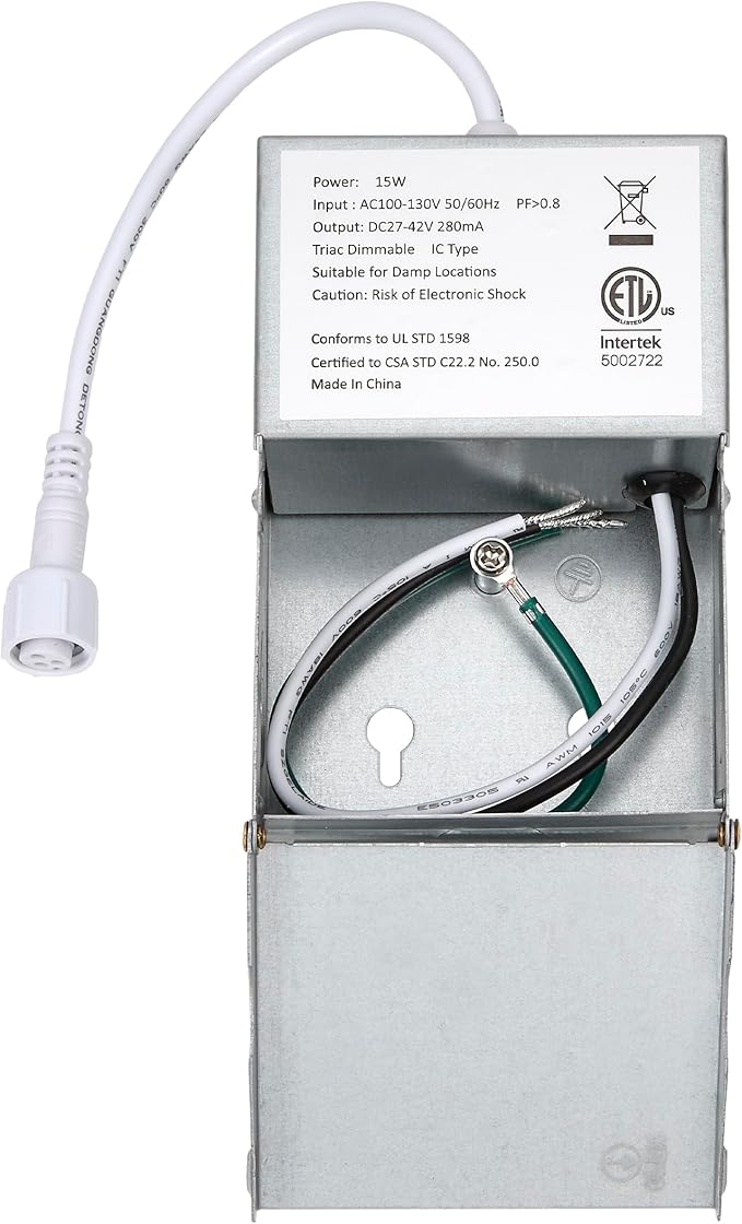 Maxxima 4 in. Ultra-Thin Recessed Anti-Glare LED Downlight Canless IC Rated 1200 Lumens 5 Color Temperature Selectable 2700K/3000K/3500K/4000K/5000K Dimmable White Trim, 90 CRI, Junction Box Included