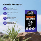 Silver Jewelry Cleaner (8.8 Oz), Silver Cleaner Jewelry Tarnish Remover, Sterling Silvers Polish Cleaners, Metal Polish for Chrome, Aluminium, Brass, Copper, Sterling Silvers and ‌Jewellery