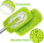Reusable Dry Sweeping Cloths Microfiber Wet Mop Pads Compatible with Swiffer Sweeper Mop Replacement Sweeping Mopping pad Refills for Hardwood Surface Floor Cleaning (8PCS)