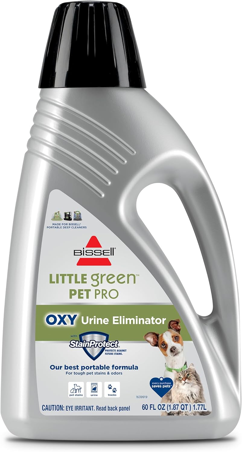 BISSELL® Little Green™ PET-PRO-OXY Formula for Portable Carpet Cleaners, 60 oz, 2034F