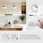 Linkind A19 LED Light Bulbs Dimmable, 100W Equivalent, E26 Base, 5000K Daylight, 15.5W 1600 Lumens CRI80+, 120V, UL Listed FCC Certified, LED Lights for Bedroom Living Room Home Office, 6 Packs