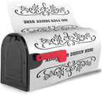 Custom Personalized Mailbox Covers Add Photo Picture Family Name House Address Text Magnetic Mail Cover for Home Garden Yard-2