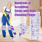 50 Count Disposable Power Mop Pads for Swiffer PowerMop, Unscented Power Mop Refills for Multi-Surface Floor Cleaning, Repalcement Mopping Pad Refill