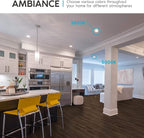 LUXRITE 4 Inch Ultra Thin Square LED Recessed Lighting, 5 Color Temperature Options 2700K - 5000K, Dimmable Downlight, 10W, IC Rated, Wet Rated, Canless LED Recessed Light (12 Pack)