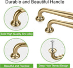 TUNNY 5 Pack Cabinet Handles-12.6"/320mm Screw Spacing Champagne Bronze Furniture Hardware Handles for Kitchen Cabinets Bedroom Dresser Wardrobe Cabinet Pulls