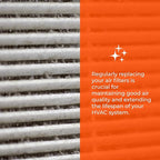 Tiger Tough 24x24x2 MERV 8 MPR 600-800 Air Filter, High-Performance AC Furnace & HVAC Filter, 8-Pack