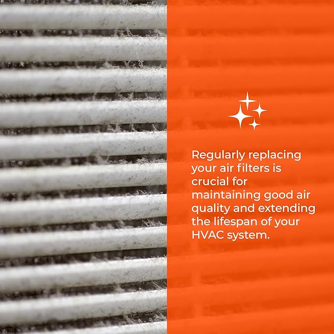 Tiger Tough 24x24x2 MERV 8 MPR 600-800 Air Filter, High-Performance AC Furnace & HVAC Filter, 4-Pack