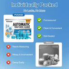 Toilet Bowl Cleaner Tablets Blue Toilet Tank Cleaners, Septic-Safe Hard Water Stain Remove, Effervescent Stain Odor Remover Bathroom， Automatic Toilet Cleaning & Deodorizer, Fresh Scent - 50 Tabs kkk