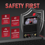 YESWELDER CUT-55DS NHF PLUS Plasma Cutter, 55Amp 110V/220V Non-High Frequency Non-Touch Pilot Arc 4-In-1 Plate Cutting/Grid Cutting/Gouging/Marking Multifunctional Plasma Cutting Machine