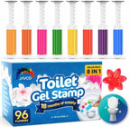 -96 Flowers- Flower Toilet Gel Stamp | Toilet Scent Fresheners (Mix Scent)