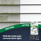 RMR-86 Instant Mold Stain and Mildew Stain Remover Spray - Scrub Free Formula, 2.5 Gallon (320 Fl Oz)