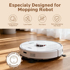 Floor Cleaning Solution,82 Fl Oz - Compatible with All Roborock Mopping Robots (S7, S8, Qrevo, Q7, Q8 series),Low-Foam Pet & Kid Friendly（Fresh Fragrance）
