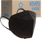 KN95 Face Masks, Premium 5-Layer Disposable Dust Mask Respirator for Adults
