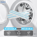 H2prO Mop Pads Fit for Ocedar H2prO Flat Mop, 6 Pack Mop Refills for O-Cedar H2pro Flat Mop, Machine Washable Reusable Microfiber Mop Heads Replacements for Ocedar H2 Pro Mop