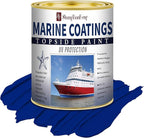 ShangTianFeng 207014 Marine Wood and Fiberglass Primer,32 Fl Oz Brilliant Navy Blue+10 Fl Oz diluent, Suitable for use on fiberglass, wood or metal surfaces above the waterline 1 Quarts
