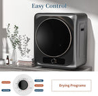 Zynkez 18Lbs Washer and 10Lbs Dryer Combo, Full Automatic Portable Laundry Set with 7 Wash Programs, 5 Dry Modes, Stainless Steel Tub, Compact for Apartments, Dorms, RVs