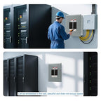 THQL Circuit Breaker Panels, 8-Space, 125A Circuit Breaker Distribution Box, 120V/240V Circuit Breaker Electrical Enclosure,Indoor Main Lug Load Center