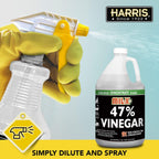 MIL-X 47% Concentrated Vinegar, Extra Strength Industrial Grade, 1 Gallon