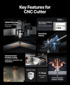 xTool MetalFab 1200w 4-in-1 Laser Welding Machine CNC Cutter Cleaner Engraver, 400mm/s Precise Cutting, 8X Faster Than TIG, 108+ presets, Cut 10mm Carbon Steel, Industrial Grade Laser Welder