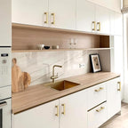 10 Pack Champagne Bronze Cabinet Pulls 3 Inch(76mm) Kitchen Cabinet Handles Cabinet Hardware for Drawer Pulls