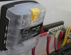 Blue Sea Systems 5028 ST Blade Fuse Block 6 Circuit with Cover, 100 Amps