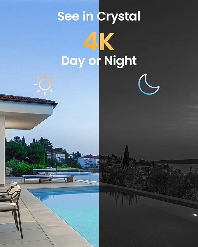 ZOSI 16CH 4K PoE Security Camera System,8pcs 8MP Outdoor Indoor Cameras,Person Vehicle Detection,People Counting,One-Way Audio,100ft Night Vision,16Port 32-Channel NVR with 4TB HDD for 24/7 Recording