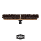 SWOPT 24” Premium Rough Surface Push Broom Head — Outdoor Push Broom for Driveways, Sidewalks, Patios — Cleaning Head Interchangeable with All SWOPT Cleaning Products for Efficient Cleaning & Storage