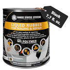 HSS Liquid Rubber Black 7.7oz – MS Polymer Sealant for Roof, Cracks, Walls & Any Repairs, Solvent-Free, Flexible Liquid Membrane