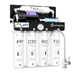WINGSOL Reverse Osmosis Water Filter, Mineral Alkaline UV Space-Saving Tankless RO System, Remineralize pH+ 12-Layer Filtration Under Sink, NSF/ANSI 42&53&58 Certified, Plug-in Required