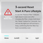 Waterspecialist Replacement for GE® RPWFE®, RPWF (Built-in CHIP) Refrigerator Water Filter, Compatible with GYS22GMNES, GYE22HSKSS, PYE22PELDS, GFE26GMKES, GFE26GGHWW, PFE28KYNFS, 3 Filters